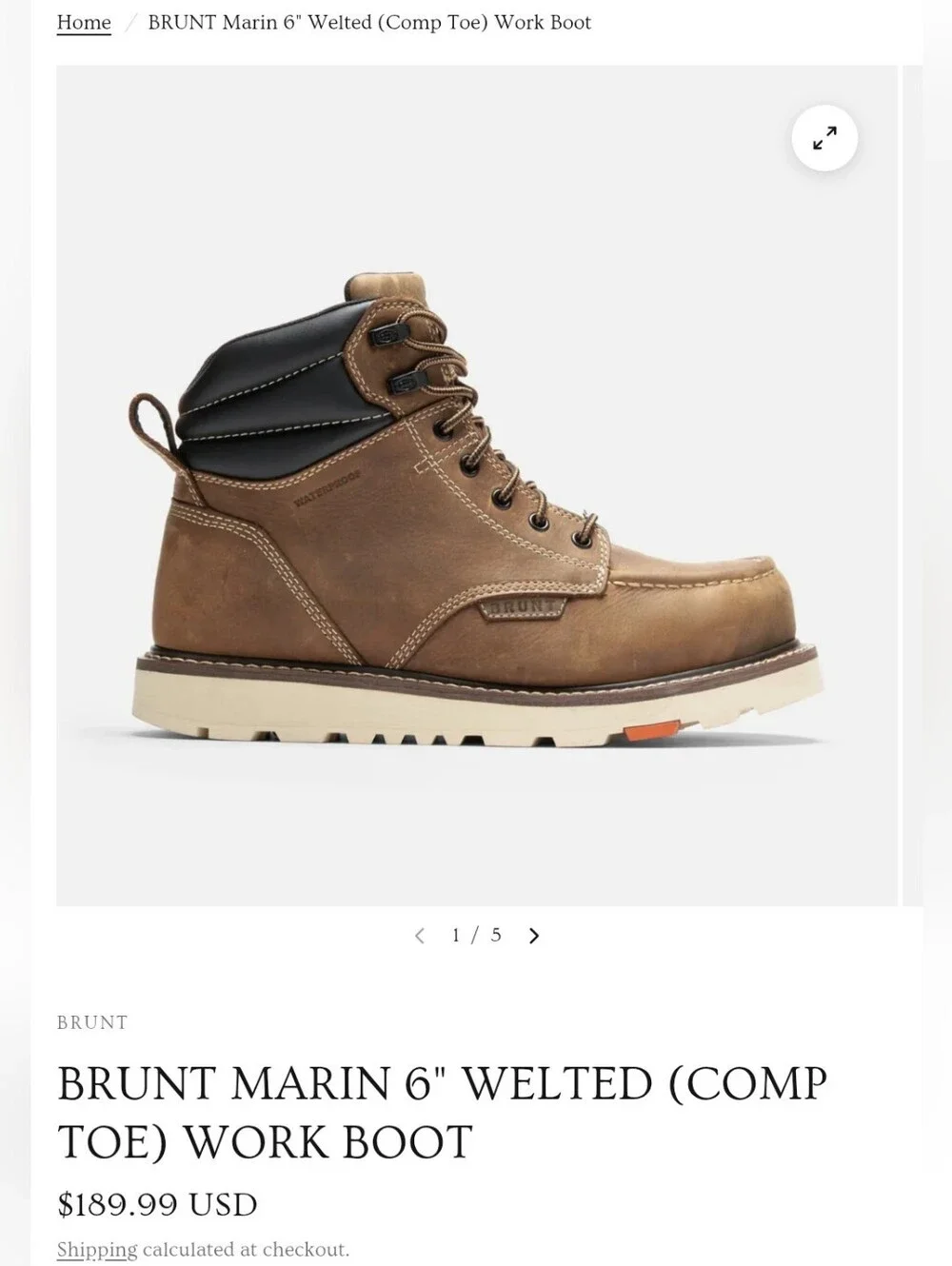 Men's Brunt Martin 6